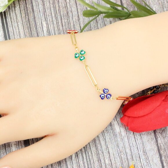 "Trendy Handmade Bracelet – A Stylish Gift for Women & Girls, MAR091296 - Picture 10 of 10